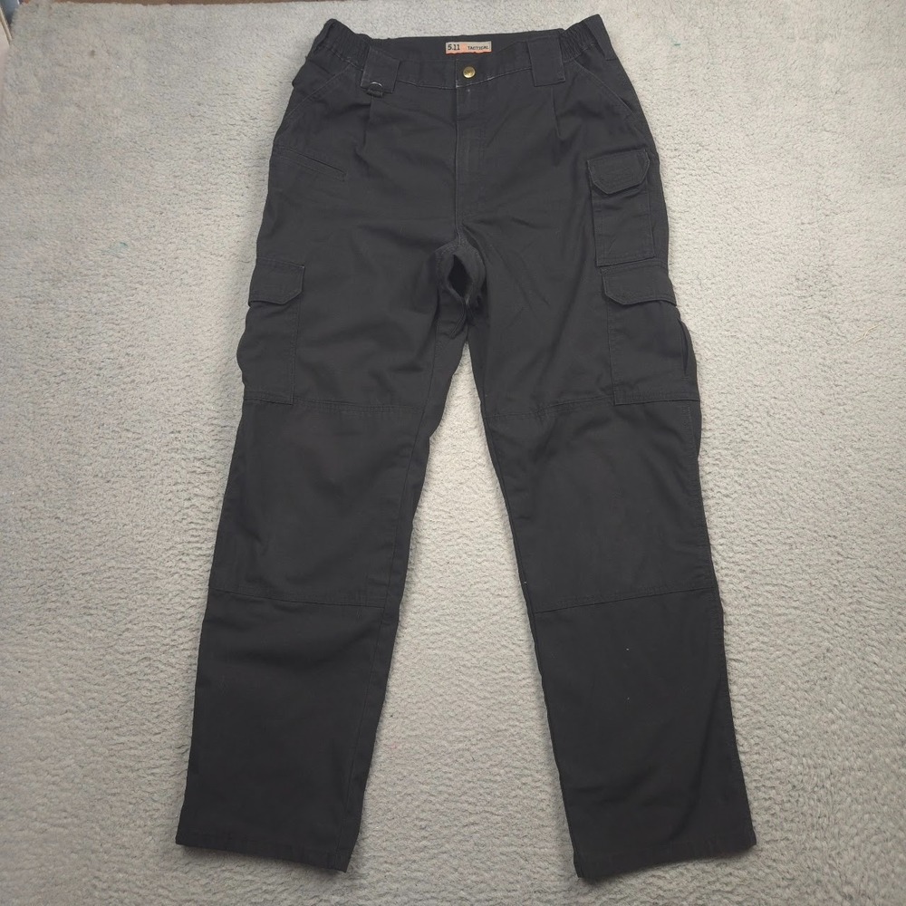 5.11 Tactical Taclite Pro Cargo Pants Men 34x32 Black Utility Outdoor Workwear